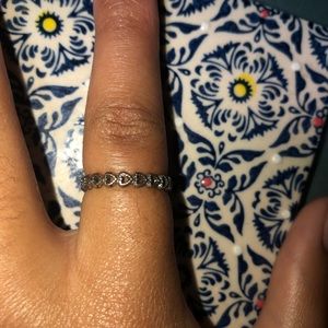 Lot of 4 Pandora Sterling Silver Rings